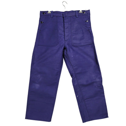 【中古品】【メンズ】 VINTAGE ヴィンテージ BLUE MOLESKIN WORK PANT ブルー モースキン ワークパンツ ボトムス ズボン 157-250917-cs-09-izu サイズ：44 カラー：ネイビー系 万代Net店