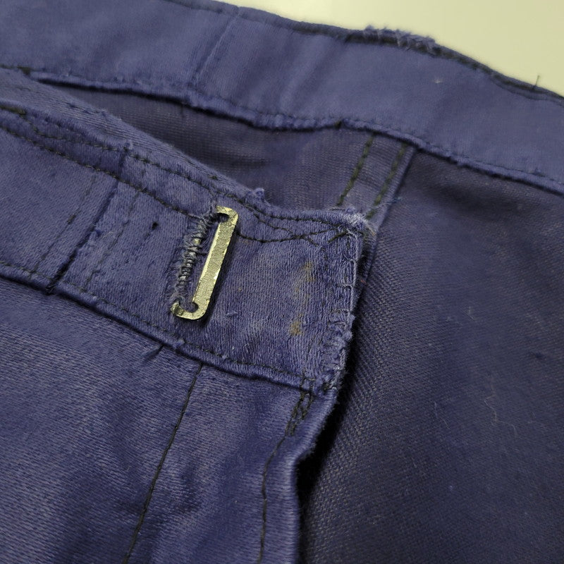 【中古品】【メンズ】 VINTAGE ヴィンテージ BLUE MOLESKIN WORK PANT ブルー モースキン ワークパンツ ボトムス ズボン 157-250917-cs-09-izu サイズ：44 カラー：ネイビー系 万代Net店