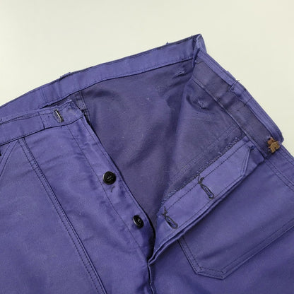 【中古品】【メンズ】 VINTAGE ヴィンテージ BLUE MOLESKIN WORK PANT ブルー モースキン ワークパンツ ボトムス ズボン 157-250917-cs-09-izu サイズ：44 カラー：ネイビー系 万代Net店