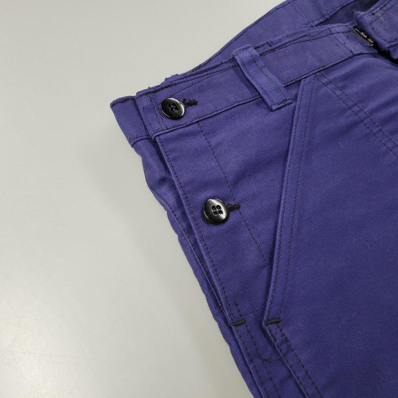 【中古品】【メンズ】 VINTAGE ヴィンテージ BLUE MOLESKIN WORK PANT ブルー モースキン ワークパンツ ボトムス ズボン 157-250917-cs-09-izu サイズ：44 カラー：ネイビー系 万代Net店