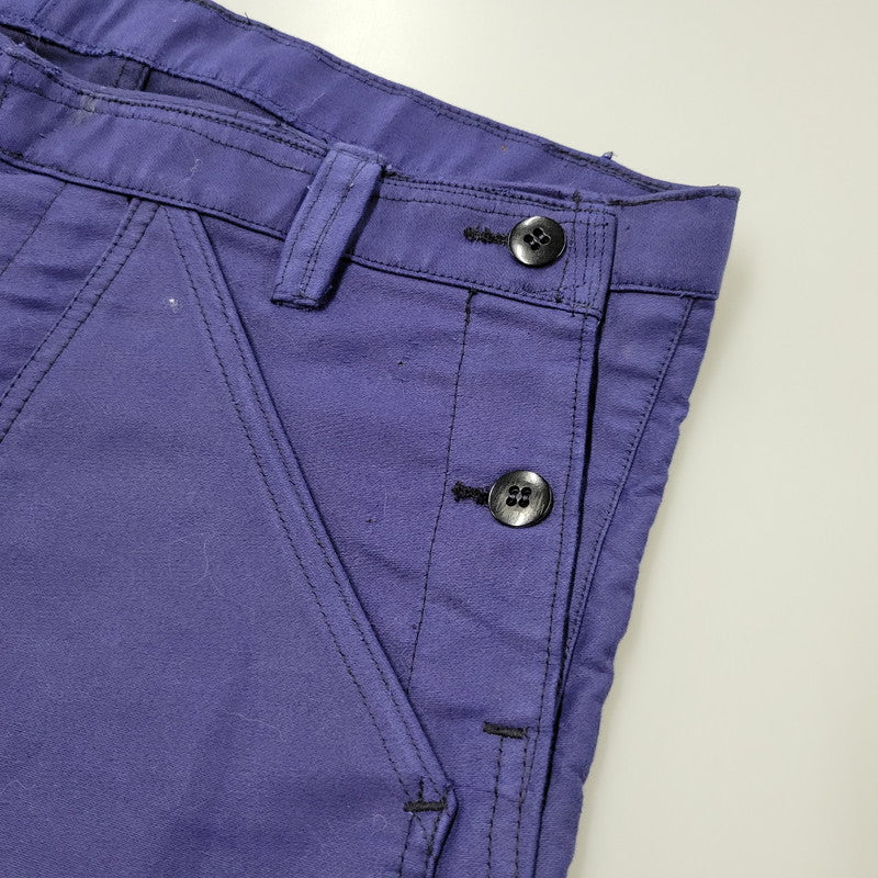 【中古品】【メンズ】 VINTAGE ヴィンテージ BLUE MOLESKIN WORK PANT ブルー モースキン ワークパンツ ボトムス ズボン 157-250917-cs-09-izu サイズ：44 カラー：ネイビー系 万代Net店
