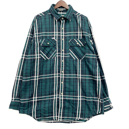 【中古品】【メンズ】 Carhartt カーハート LS HEAVY FLANNEL SHIRT ロングスリーブ ヘビー フランネル シャツ 長袖 トップス 146-250911-as-20-izu カラー：グリーン系 万代Net店