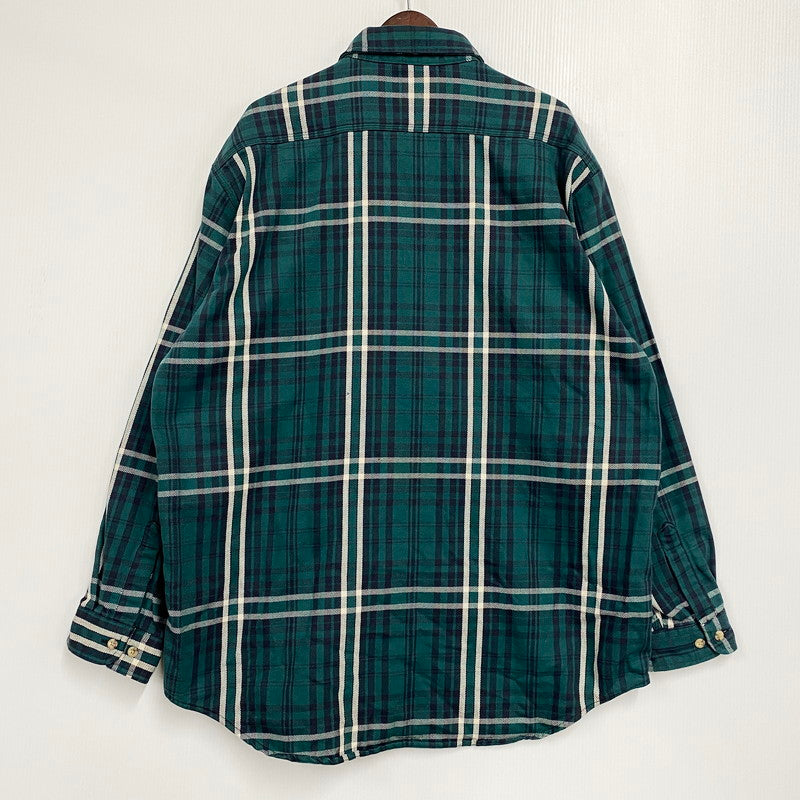 【中古品】【メンズ】 Carhartt カーハート LS HEAVY FLANNEL SHIRT ロングスリーブ ヘビー フランネル シャツ 長袖 トップス 146-250911-as-20-izu カラー：グリーン系 万代Net店