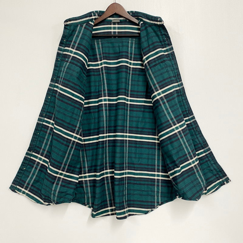 【中古品】【メンズ】 Carhartt カーハート LS HEAVY FLANNEL SHIRT ロングスリーブ ヘビー フランネル シャツ 長袖 トップス 146-250911-as-20-izu カラー：グリーン系 万代Net店
