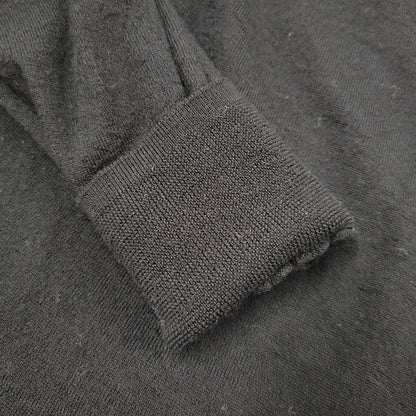 【現状渡し品】【メンズ】 Sacai サカイ DOCKING DESIGN KNIT SWEATER 18-01781M ドッキング デザイン ニット セーター 長袖 トップス 140-250911-as-02-izu サイズ：1 カラー：ブラック×ネイビー 万代Net店