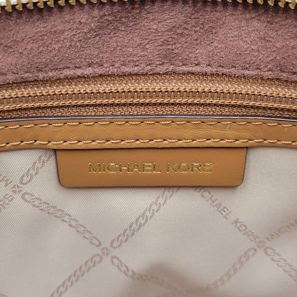 【中古品】【レディース】 Michael Kors マイケルコース 30F9G0HS3B MK SIGNATURE WHITE TOTE BAG カバン トート バック シグネチャー 188-250912-rk-06-izu カラー：ホワイト×ブラウン 万代Net店