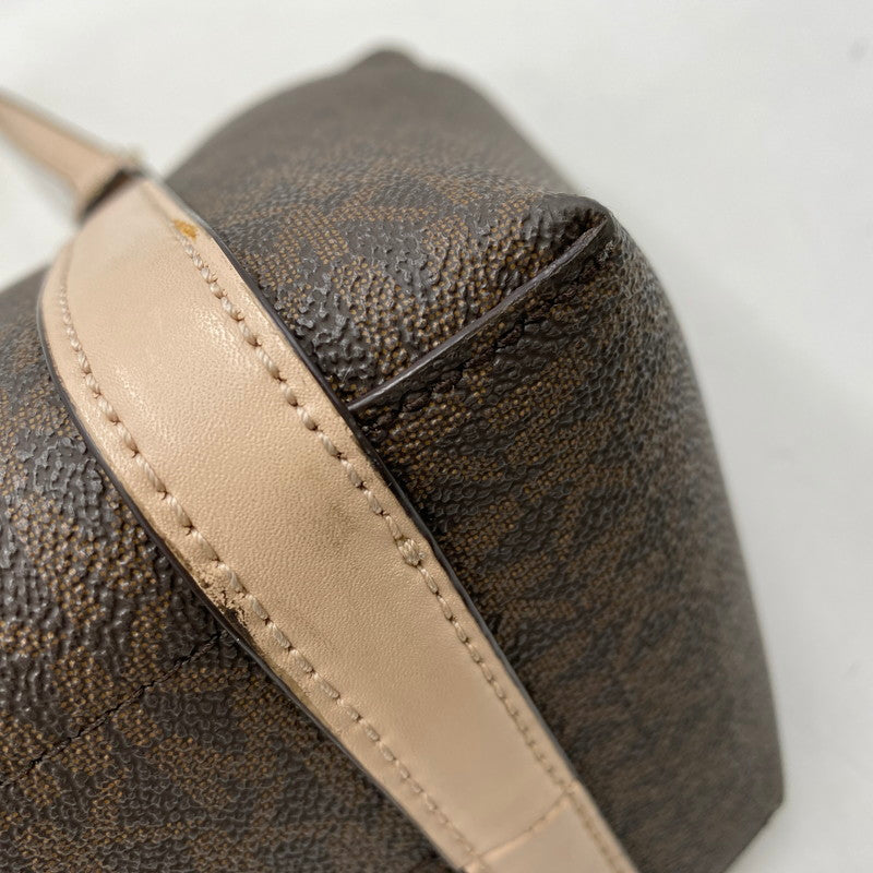 【中古品】【レディース】 MK SIGNATURE BROWN FRINGE TOTE BAG シグネチャー ブラウン フリンジ トートバッグ 30T0GNXT6B カバン 188-260105-yn-01-izu カラー：ブラウン 万代Net店