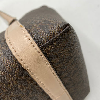 【中古品】【レディース】 MK SIGNATURE BROWN FRINGE TOTE BAG シグネチャー ブラウン フリンジ トートバッグ 30T0GNXT6B カバン 188-260105-yn-01-izu カラー：ブラウン 万代Net店