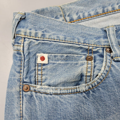 【中古品】【メンズ】 45rpm ４５アールピーエム DENIM PANTS デニム パンツ ボトムス ズボン 156-250921-cs-14-izu サイズ：32 カラー：ライトインディゴ 万代Net店