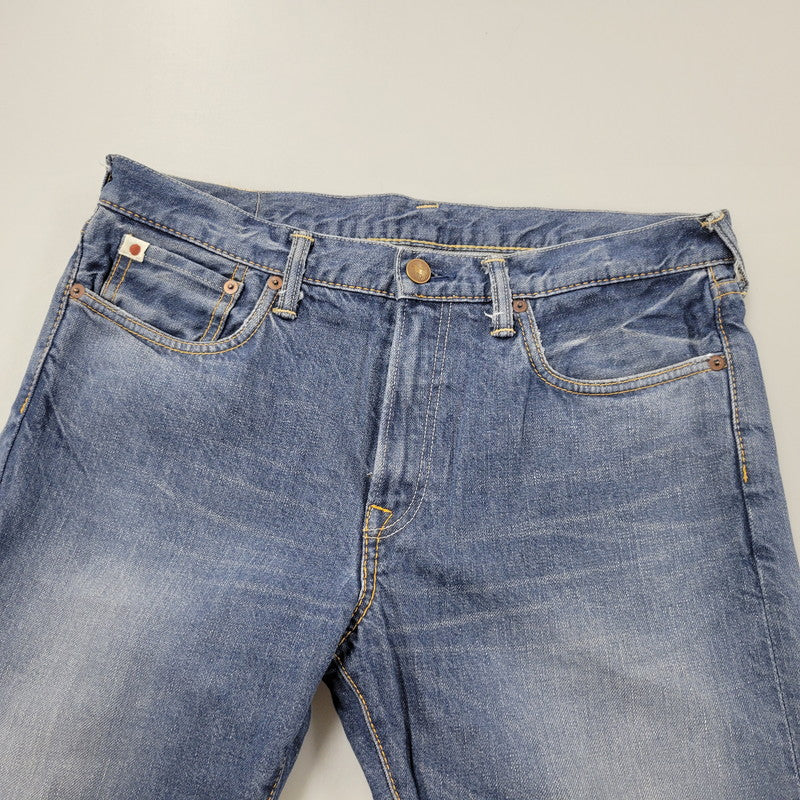 【中古品】【メンズ】 45rpm ４５アールピーエム 5056982 HORSE BUTTON ホース バトゥン DENIM PANTS デニム パンツ ボトムス ズボン 156-250921-cs-13-izu サイズ：5 カラー：インディゴ 万代Net店