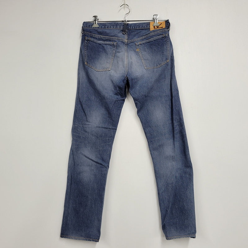 【中古品】【メンズ】 45rpm ４５アールピーエム 5056982 HORSE BUTTON ホース バトゥン DENIM PANTS デニム パンツ ボトムス ズボン 156-250921-cs-13-izu サイズ：5 カラー：インディゴ 万代Net店