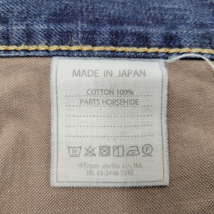 【中古品】【メンズ】 45rpm ４５アールピーエム DENIM PANTS デニム パンツ ボトムス ズボン 156-250921-cs-15-izu サイズ：31 カラー：インディゴ 万代Net店