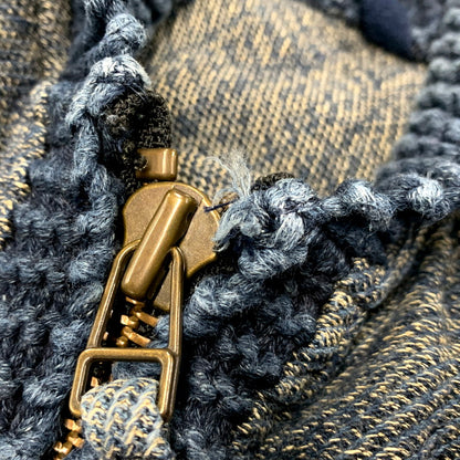 【中古品】【メンズ】 45R 45rpm フォーティーファイブアールピーエム UMII 908 RIB ZIP JACKET リブ ジップ ジャケット アウター 長袖 45R 145-250912-rk-12-izu サイズ：4 カラー：インディゴ 万代Net店