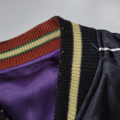 【中古品】【メンズ】 TAILOR TOYO テーラー東洋 REVERSIBLE SOUVENIR JACKET TT10726 リバーシブル スーベニア ジャケット 黒鷹×虎×龍 アウター 145-250911-as-07-izu サイズ：XL カラー：ブラック×パープル 万代Net店