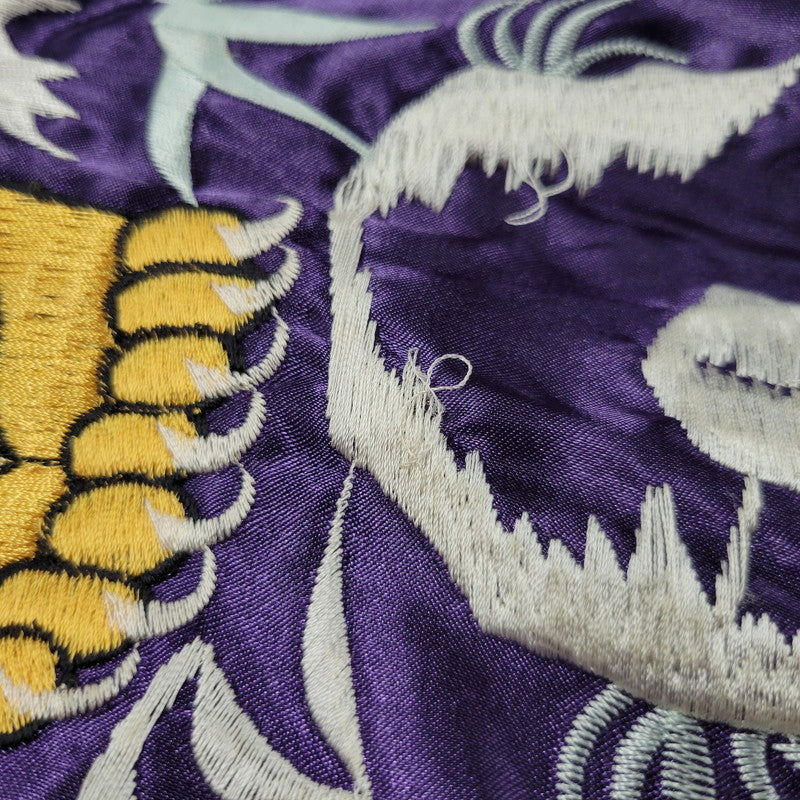 【中古品】【メンズ】 TAILOR TOYO テーラー東洋 REVERSIBLE SOUVENIR JACKET TT10726 リバーシブル スーベニア ジャケット 黒鷹×虎×龍 アウター 145-250911-as-07-izu サイズ：XL カラー：ブラック×パープル 万代Net店