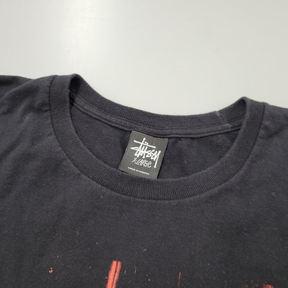 【中古品】【メンズ】 OLD STUSSY オールドステューシー メキシコ製 00S GRAPHIC LOGO T-SHIRT 2000年代 グラフィック ロゴ Tシャツ トップス 半袖 142-250917-cs-01-izu サイズ：XL カラー：ブラック 万代Net店