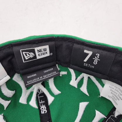 【中古品】【メンズ】 Supreme シュプリーム ×NEWERA ニューエラ 21AW 59FIFTY New York Yankees BOX LOGO NEW ERA 帽子 キャップ 185-250912-rk-01-izu サイズ：7 3/8 カラー：グリーン 万代Net店