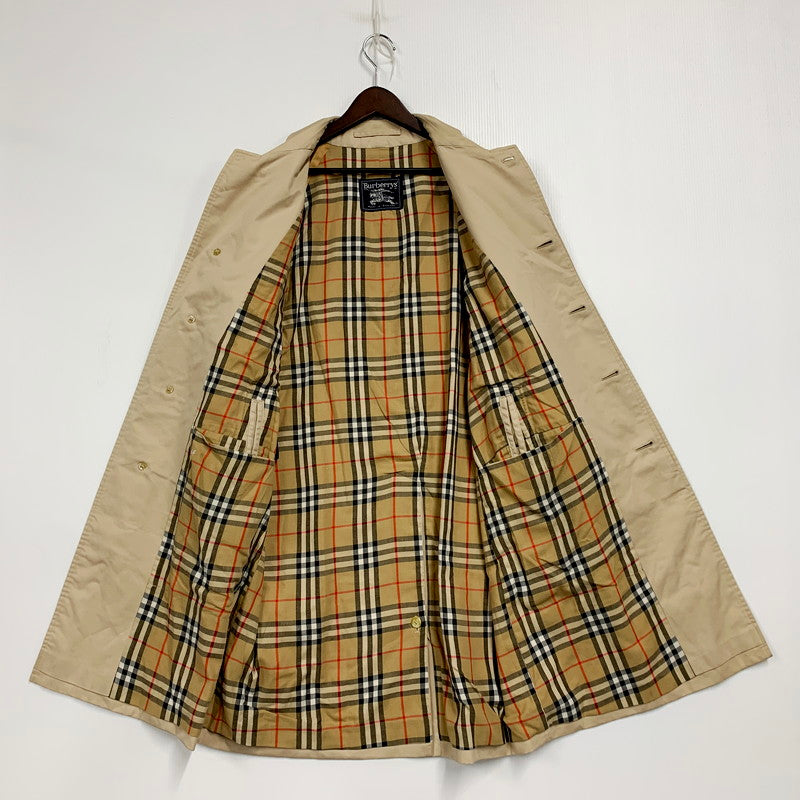 【中古品】【メンズ】 OLD BURBERRYS オールド バーバリーズ SOUTIEN COLLAR COAT ステンカラーコート 英国製 アウター 141-250914-as-11-izu サイズ：46 カラー：ベージュ 万代Net店