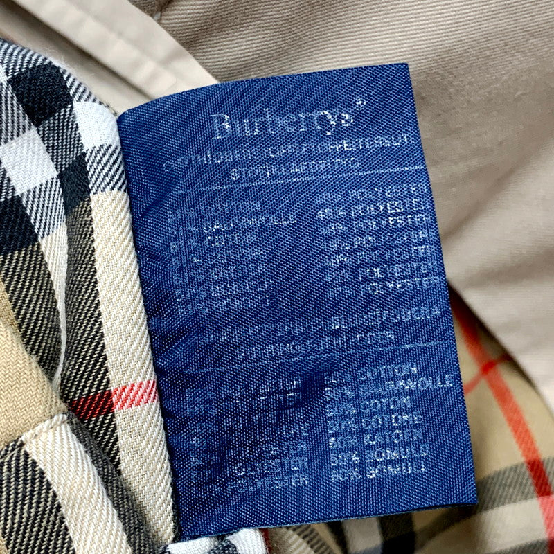 【中古品】【メンズ】 OLD BURBERRYS オールド バーバリーズ SOUTIEN COLLAR COAT ステンカラーコート 英国製 アウター 141-250914-as-11-izu サイズ：46 カラー：ベージュ 万代Net店