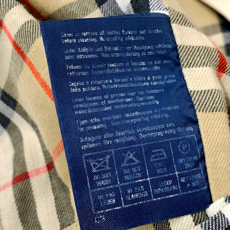 【中古品】【メンズ】 OLD BURBERRYS オールド バーバリーズ SOUTIEN COLLAR COAT ステンカラーコート 英国製 アウター 141-250914-as-11-izu サイズ：46 カラー：ベージュ 万代Net店