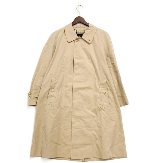 【中古品】【メンズ】 OLD BURBERRYS オールド バーバリーズ SOUTIEN COLLAR COAT ステンカラーコート 英国製 アウター 141-250914-as-10-izu サイズ：SS カラー：ベージュ 万代Net店