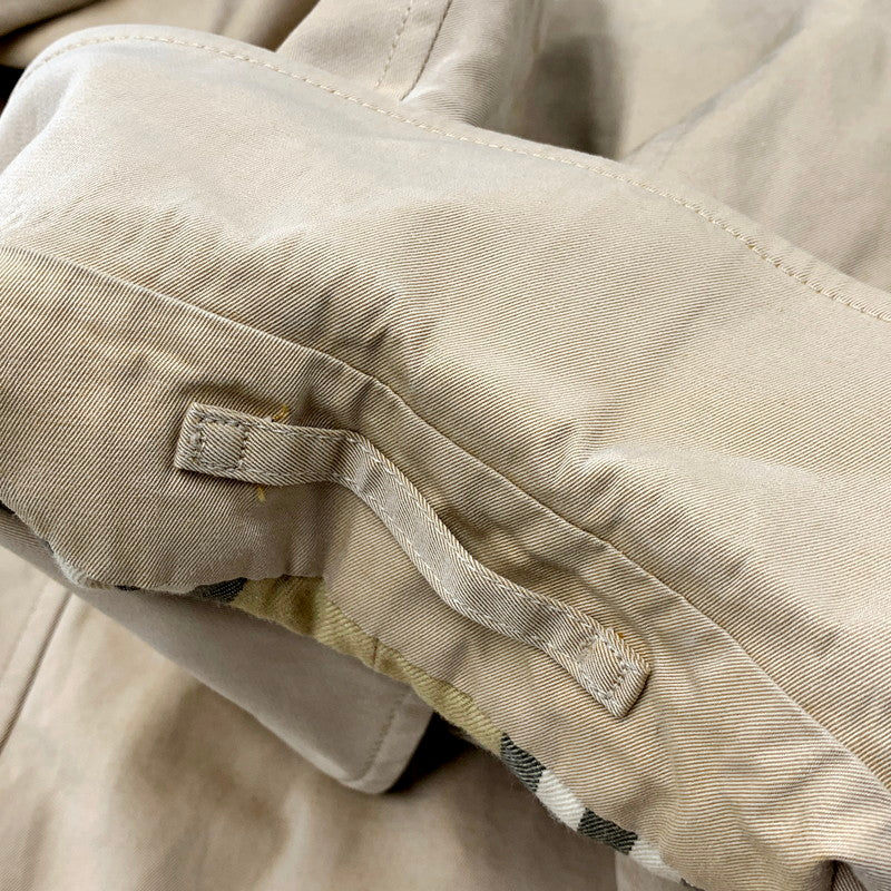 【中古品】【メンズ】 OLD BURBERRYS オールド バーバリーズ SOUTIEN COLLAR COAT ステンカラーコート 英国製 アウター 141-250914-as-10-izu サイズ：SS カラー：ベージュ 万代Net店