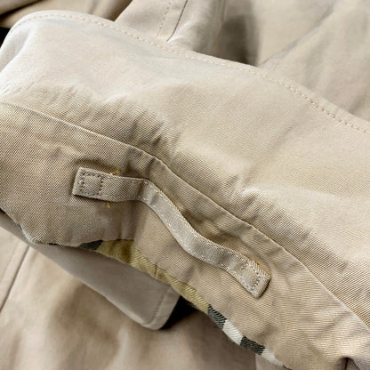 【中古品】【メンズ】 OLD BURBERRYS オールド バーバリーズ SOUTIEN COLLAR COAT ステンカラーコート 英国製 アウター 141-250914-as-10-izu サイズ：SS カラー：ベージュ 万代Net店