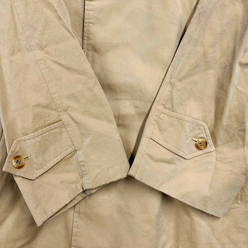 【中古品】【メンズ】 OLD BURBERRYS オールド バーバリーズ SOUTIEN COLLAR COAT ステンカラーコート 英国製 アウター 141-250914-as-10-izu サイズ：SS カラー：ベージュ 万代Net店