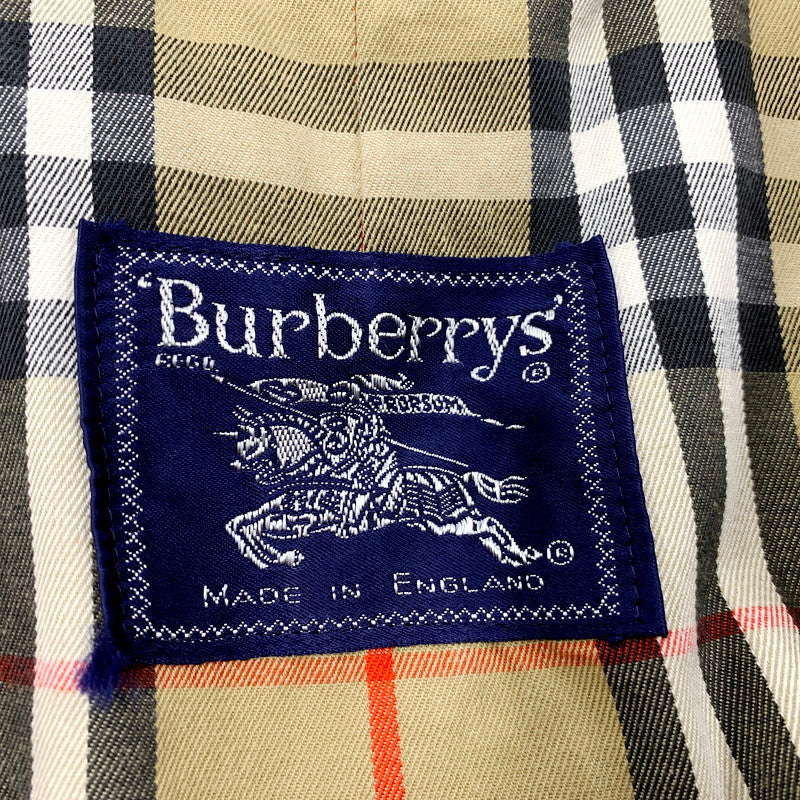 【中古品】【メンズ】 OLD BURBERRYS オールド バーバリーズ SOUTIEN COLLAR COAT ステンカラーコート 英国製 アウター 141-250914-as-10-izu サイズ：SS カラー：ベージュ 万代Net店