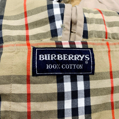 【中古品】【メンズ】 OLD BURBERRYS オールド バーバリーズ SOUTIEN COLLAR COAT ステンカラーコート 英国製 アウター 141-250914-as-10-izu サイズ：SS カラー：ベージュ 万代Net店