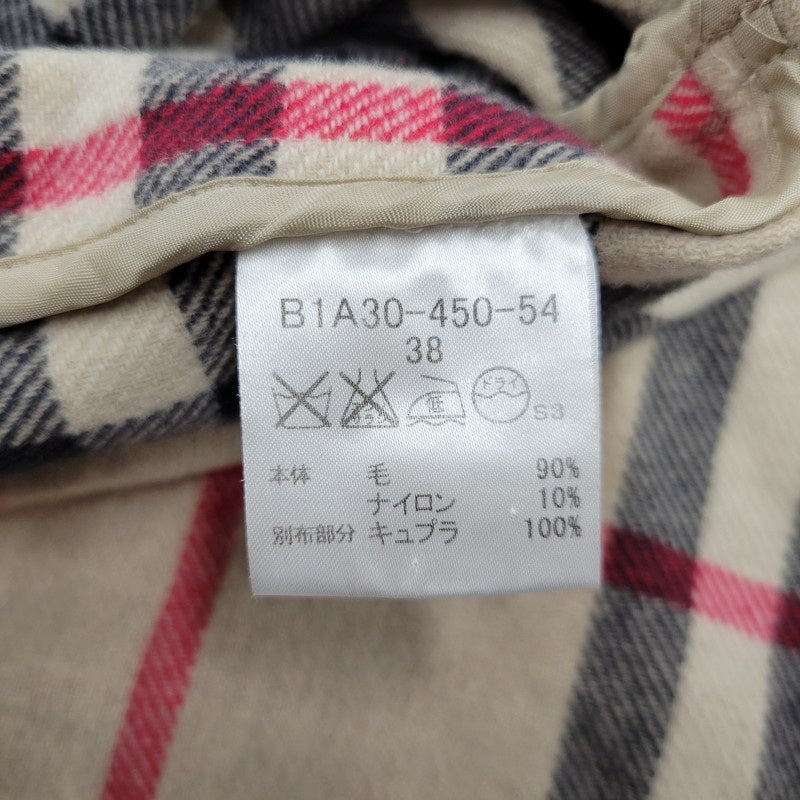 【中古品】【メンズ】 BURBERRY バーバリー WOOL LINER MODS COAT B1A30-450-54 ウール ライナー モッズコート アウター 141-250913-as-03-izu サイズ：38 カラー：ブラウン 万代Net店