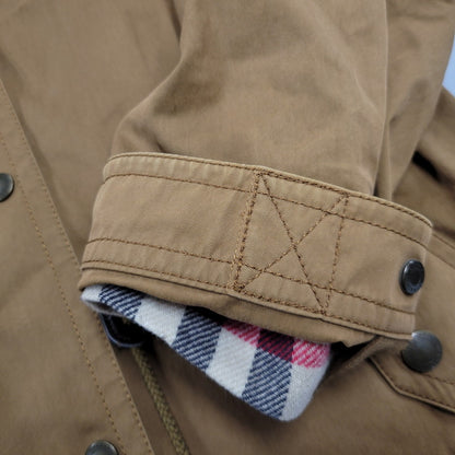 【中古品】【メンズ】 BURBERRY バーバリー WOOL LINER MODS COAT B1A30-450-54 ウール ライナー モッズコート アウター 141-250913-as-03-izu サイズ：38 カラー：ブラウン 万代Net店