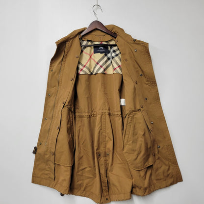 【中古品】【メンズ】 BURBERRY バーバリー WOOL LINER MODS COAT B1A30-450-54 ウール ライナー モッズコート アウター 141-250913-as-03-izu サイズ：38 カラー：ブラウン 万代Net店