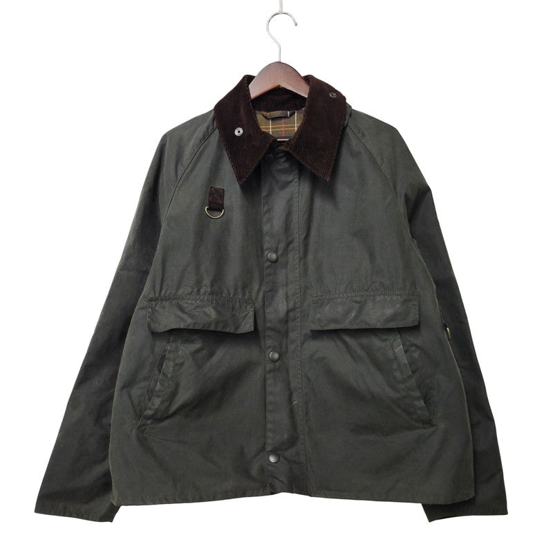 【中古品】【メンズ】 Barbour バーブァー SPEY WAX JACKET 232MWX1794 ワックス ジャケット アウター 144-250913-as-02-izu サイズ：M カラー：オリーブ 万代Net店
