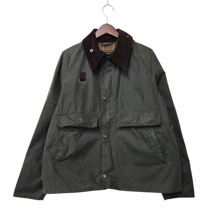 【中古品】【メンズ】 Barbour バーブァー SPEY WAX JACKET 232MWX1794 ワックス ジャケット アウター 144-250913-as-02-izu サイズ：M カラー：オリーブ 万代Net店