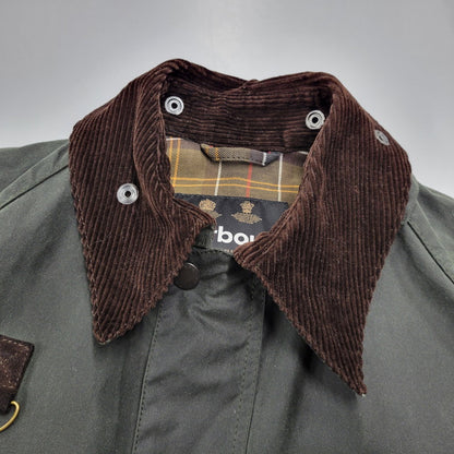【中古品】【メンズ】 Barbour バーブァー SPEY WAX JACKET 232MWX1794 ワックス ジャケット アウター 144-250913-as-02-izu サイズ：M カラー：オリーブ 万代Net店