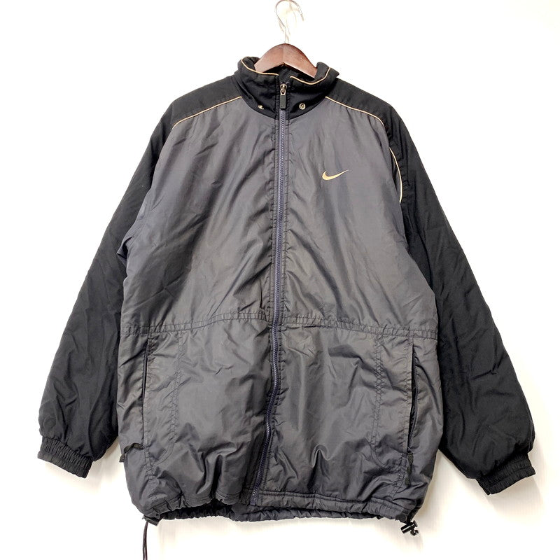 【中古品】【メンズ】 NIKE ナイキ 90's H9 SCI JACKET 90年代 中綿ジャケット アウター 146-250926-hi-07-izu サイズ：S カラー：ブラック/グレー 万代Net店