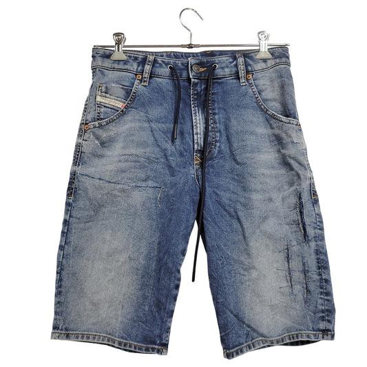 【中古品】【メンズ】 DIESEL ディーゼル A02628 D-KROOSHORT JOGG JEANS ディーゼル クルー ショート ジョグジーンズ ボトムス ズボン 152-250917-cs-10-izu サイズ：28 カラー：インディゴ 万代Net店
