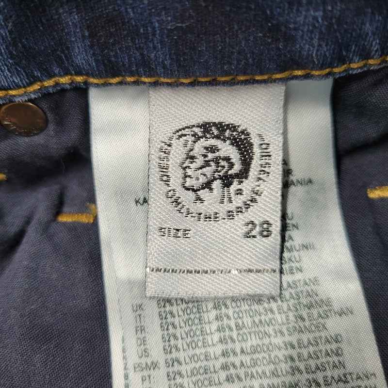 【中古品】【メンズ】 DIESEL ディーゼル A02628 D-KROOSHORT JOGG JEANS ディーゼル クルー ショート ジョグジーンズ ボトムス ズボン 152-250917-cs-10-izu サイズ：28 カラー：インディゴ 万代Net店