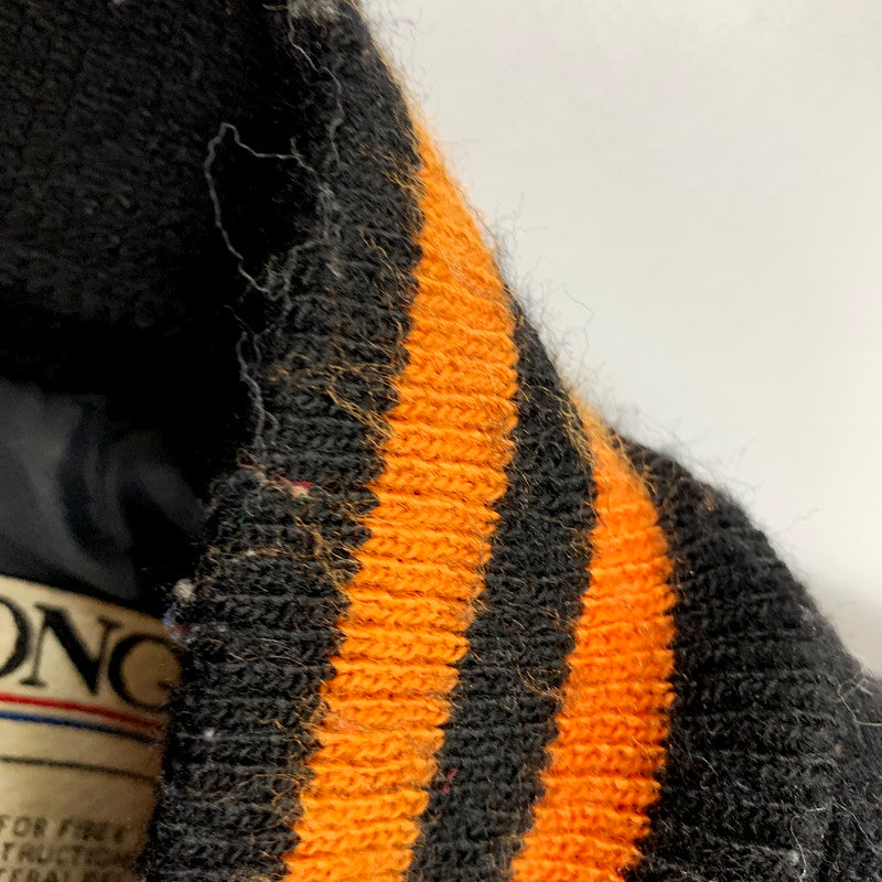 【現状渡し品】【メンズ】 DELONG デロング AUDRA STADIUM JACKET スタジアムジャケット USA製 スタジャン アウター 146-250914-as-04-izu サイズ：2XL カラー：ブラック 万代Net店