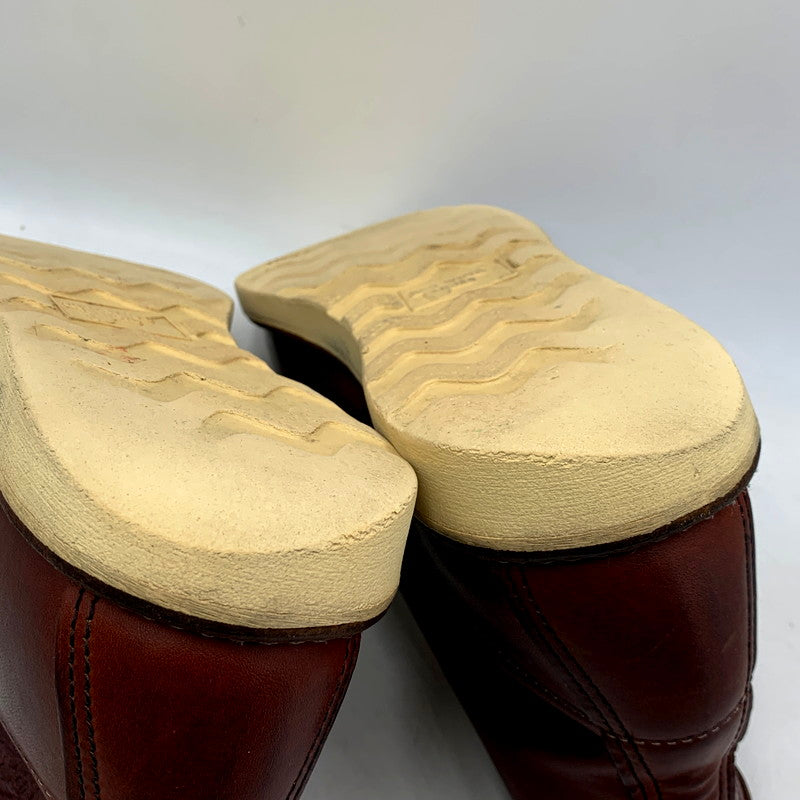 【中古品】【メンズ/レディース】 RED WING レッドウィング 9106 USA製 2011年製 刺繍羽タグ HERITAGE ヘリテージ 6INCH ６インチ MOC TOE モックトゥ IRISH SETTER アイリッシュセッター ブーツ シューズ 靴 164-250911-ya-03-izu サイズ：26cm カラー：レッドブラウン 万代Net店