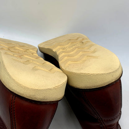 【中古品】【メンズ/レディース】 RED WING レッドウィング 9106 USA製 2011年製 刺繍羽タグ HERITAGE ヘリテージ 6INCH ６インチ MOC TOE モックトゥ IRISH SETTER アイリッシュセッター ブーツ シューズ 靴 164-250911-ya-03-izu サイズ：26cm カラー：レッドブラウン 万代Net店