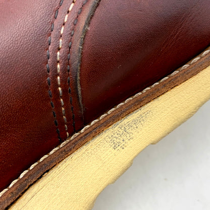 【中古品】【メンズ/レディース】 RED WING レッドウィング 9106 USA製 2011年製 刺繍羽タグ HERITAGE ヘリテージ 6INCH ６インチ MOC TOE モックトゥ IRISH SETTER アイリッシュセッター ブーツ シューズ 靴 164-250911-ya-03-izu サイズ：26cm カラー：レッドブラウン 万代Net店