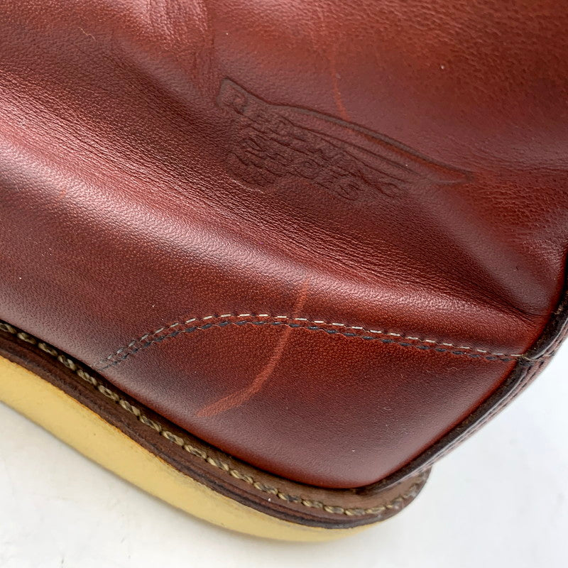 【中古品】【メンズ/レディース】 RED WING レッドウィング 9106 USA製 2011年製 刺繍羽タグ HERITAGE ヘリテージ 6INCH ６インチ MOC TOE モックトゥ IRISH SETTER アイリッシュセッター ブーツ シューズ 靴 164-250911-ya-03-izu サイズ：26cm カラー：レッドブラウン 万代Net店