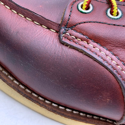 【中古品】【メンズ/レディース】 RED WING レッドウィング 9106 USA製 2011年製 刺繍羽タグ HERITAGE ヘリテージ 6INCH ６インチ MOC TOE モックトゥ IRISH SETTER アイリッシュセッター ブーツ シューズ 靴 164-250911-ya-03-izu サイズ：26cm カラー：レッドブラウン 万代Net店