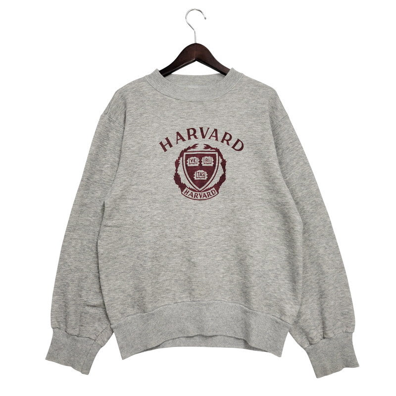 【中古品】【メンズ】 Champion チャンピオン HARVARD SWEATSHIRT スウェットシャツ トリコタグ 染み込みプリント トレーナー 長袖 トップス 146-250911-as-01-izu サイズ：L カラー：グレー 万代Net店