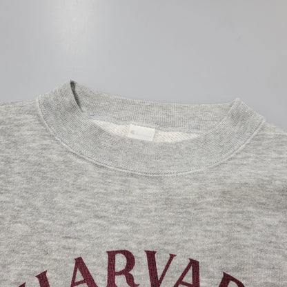 【中古品】【メンズ】 Champion チャンピオン HARVARD SWEATSHIRT スウェットシャツ トリコタグ 染み込みプリント トレーナー 長袖 トップス 146-250911-as-01-izu サイズ：L カラー：グレー 万代Net店