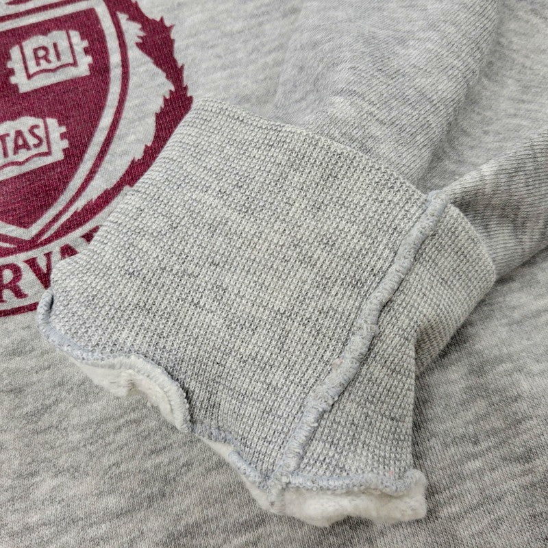 【中古品】【メンズ】 Champion チャンピオン HARVARD SWEATSHIRT スウェットシャツ トリコタグ 染み込みプリント トレーナー 長袖 トップス 146-250911-as-01-izu サイズ：L カラー：グレー 万代Net店