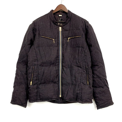 【中古品】【メンズ】 phatee ファティー HEMP DOWN JACKET ヘンプ ダウンジャケット アウター 144-250917-cs-18-izu サイズ：XL カラー：ブラック 万代Net店