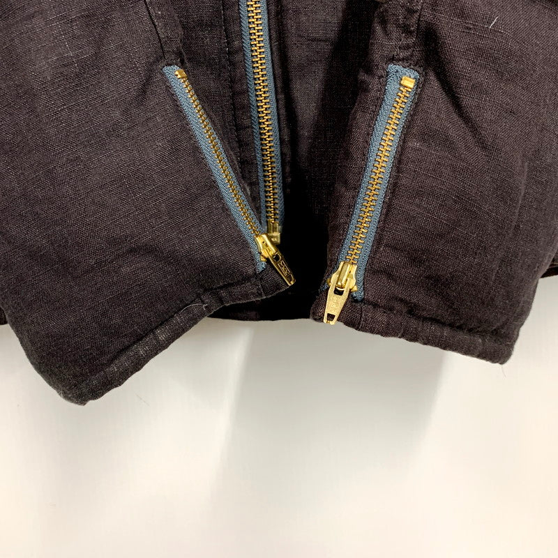 【中古品】【メンズ】 phatee ファティー HEMP DOWN JACKET ヘンプ ダウンジャケット アウター 144-250917-cs-18-izu サイズ：XL カラー：ブラック 万代Net店